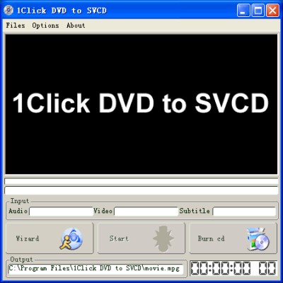 1Click DVD to SVCD 2.12 screenshot