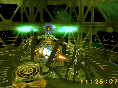 3D Alien Clock ScreenSaver 2.7 screenshot