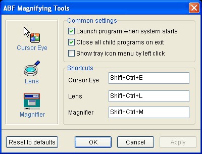 ABF Magnifying Tools 1.2 screenshot