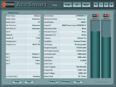 AccSmart 2.0 screenshot