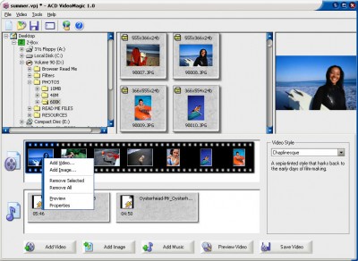 ACD VideoMagic 1.0.2 screenshot