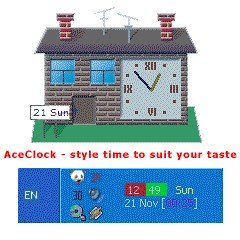 Ace Clock XP 2007.07.86 screenshot