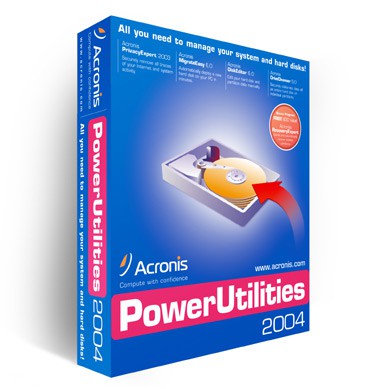 Acronis Power Utilities 2004 screenshot