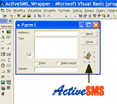 ActiveSMS - SMS ActiveX 1.0 screenshot