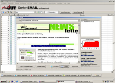 ACX MailOut pro 11.3.7 screenshot