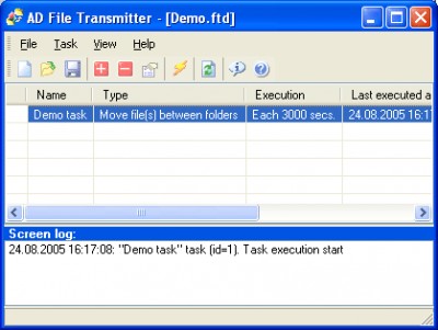 AD File Transmitter 1.5.2 screenshot