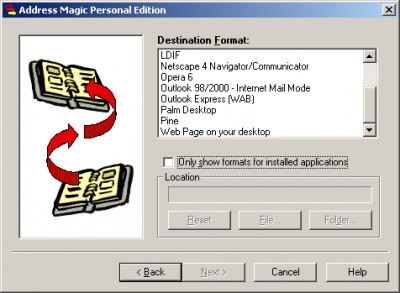 Address Magic Personal Edition 3.0.0.360 screenshot