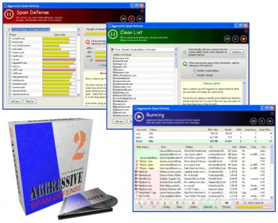 Aggressive Spam Defense 2.32 screenshot