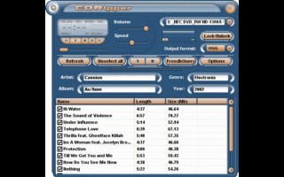 Alcyone CD Ripper 1.3 screenshot