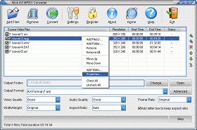 Allok AVI MPEG Converter 4.6.0529 screenshot