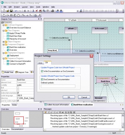 Altova UModel 2012 screenshot