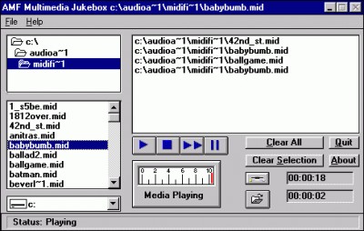 AMF Multimedia Jukebox 2.0 screenshot