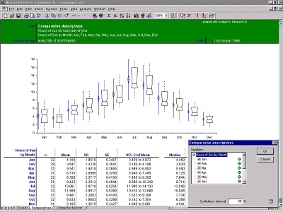 Analyse-it for Microsoft Excel 1.62 screenshot