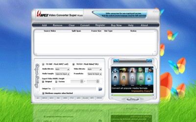 Apex PSP Video Converter 6.37 screenshot