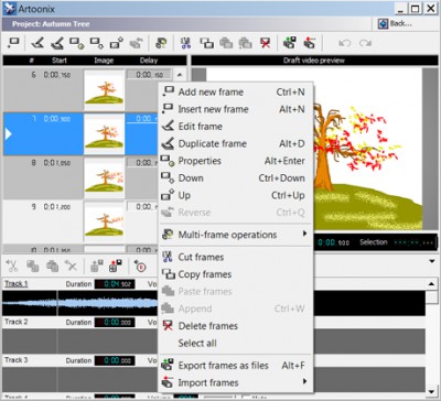 Artoonix 1.11 screenshot