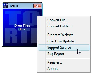 Atrise ToRTF 3.1.0 screenshot