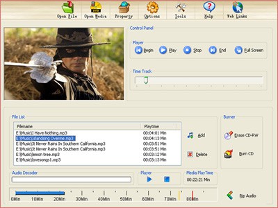 AudiMovie 2.2 screenshot