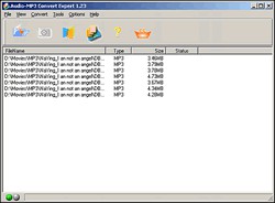 Audio-MP3 Convert Expert 1.23 screenshot