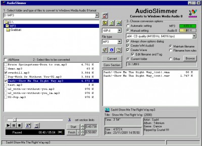 AudioSlimmer 1.15.3 screenshot