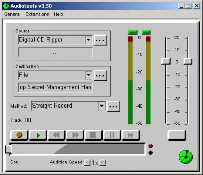 Audiotools 6.40 screenshot