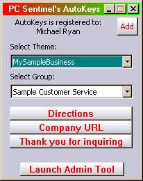 AutoKeys: Automatic Typing Macros 2.2 screenshot