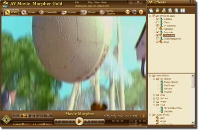 AV Movie Morpher Gold 2.0.29 screenshot