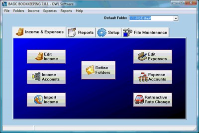 Basic Bookkeeping 7.1.2 screenshot