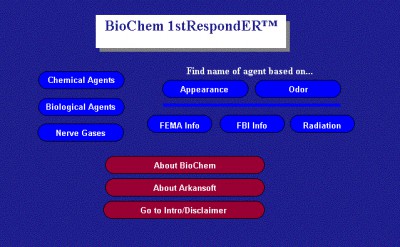 BioChem 1stRespondER Desktop 2.0 screenshot