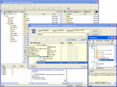 BitKinex FTP Client 3.2.3 screenshot