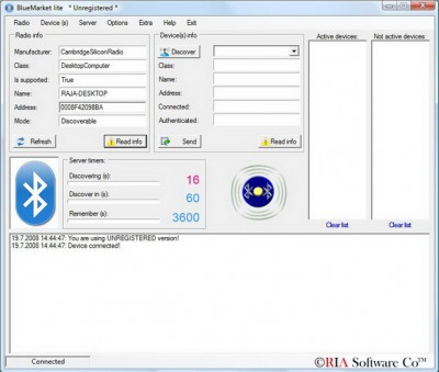 BlueMarket Lite 1.5 screenshot