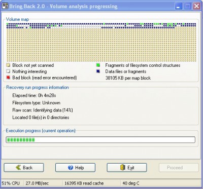 BringBack 2.1 screenshot