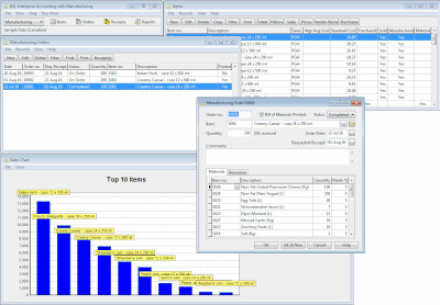 BS1 Enterprise with Manufacturing 2021.0 screenshot