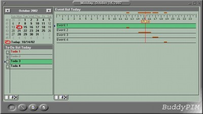 BuddyPIM 1.24 screenshot