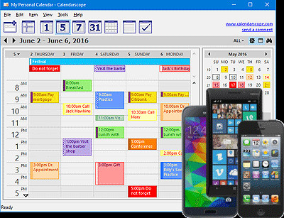 Calendarscope 12.5.2.3 screenshot
