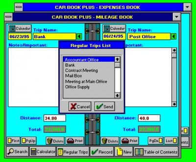 Car Book Plus 5.1 screenshot