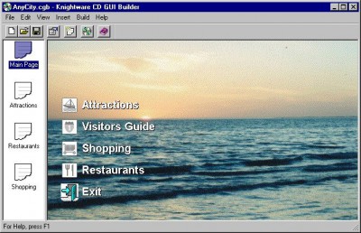 CD GUI Builder 1.0 screenshot