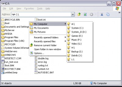 Chameleon Folder 1.41 screenshot
