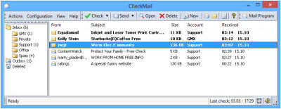 CheckMail 5.23.4 screenshot