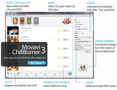 ChiliBurner 3.3 screenshot