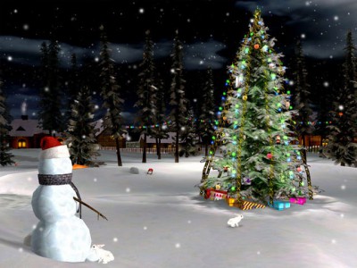 Christmas Eve 3D Screensaver 1.2 screenshot