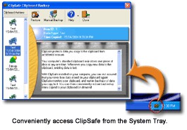 ClipSafe Clipboard Backup 2.5.4 screenshot
