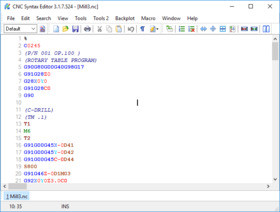 CNC Syntax Editor 3.1.11.111 screenshot