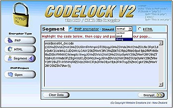 Codelock 2.0 screenshot