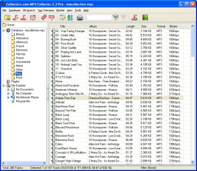 Collectorz.com MP3 Collector 2.3.1 screenshot