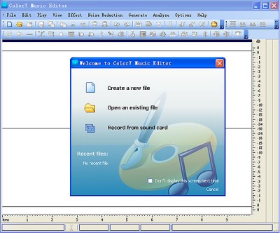Color7 Music Editor 6.2.9 screenshot