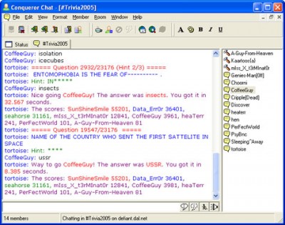 Conqueror Chat 3.1 screenshot