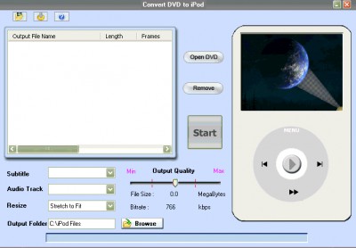 Convert to iPod Suite 2011.1105 screenshot
