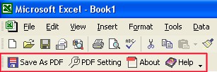 Convert XLS to PDF For Excel 4.00 screenshot
