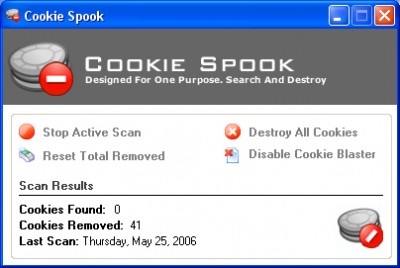 Cookie Spook 2.0.0 screenshot