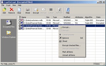 CryptEnCrypt 1.10 screenshot